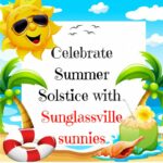 21st June Is Summer Solstice- Celebrate The Longest Day Of The Year With Custom Sunglasses
