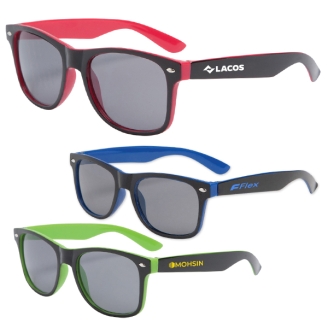 Premium Kids Sunglasses - Two-Tone Malibu Sunglasses Premium Kids Sunglasses - Two-Tone Malibu Sunglasses
