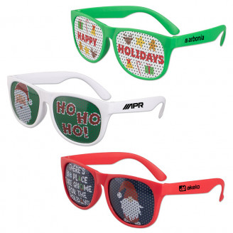 Christmas Art Pinhole Sunglasses