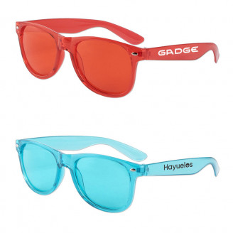 Translucent Sunglasses with Matching Lenses