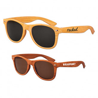 Wood Grain Sunglasses