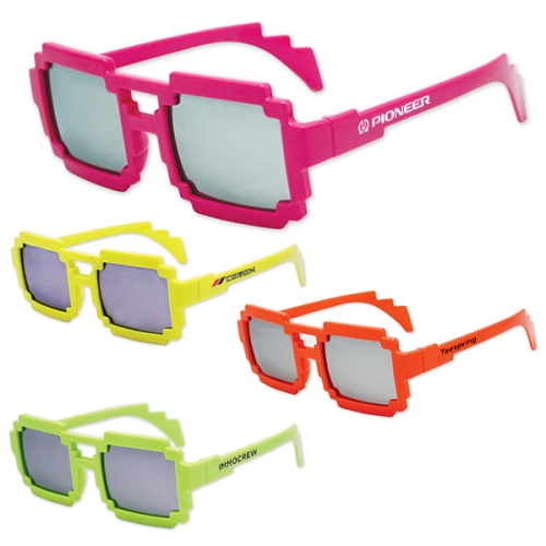 Personalized Pixel Glasses Assortment