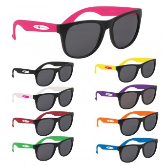 Promotional Youth Rubberized Sunglasses