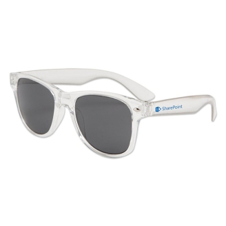 Personalized Eye Candy Sunglasses - Translucent Clear