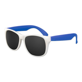 White Frame Classic Sunglasses