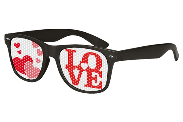 Love Wedding Party Black Malibu Sunglasses